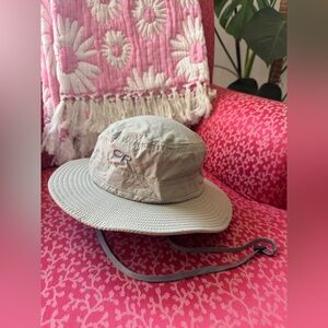 Outdoor Research Kids Bucket Hat, Size Medium 3-6 Y, Tan